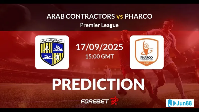 Các cầu thủ Arab Contractors và Pharco tranh chấp bóng trong trận đấu gay cấn Các cầu thủ Arab Contractors và Pharco tranh chấp bóng trong trận đấu gay cấn